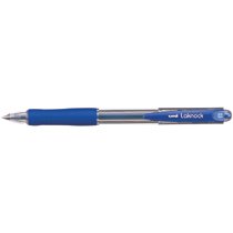 三菱鉛筆 VERY楽ノック 油性ボールペン 極細0.5mm 青 三菱鉛筆 4902778717233（10セット）