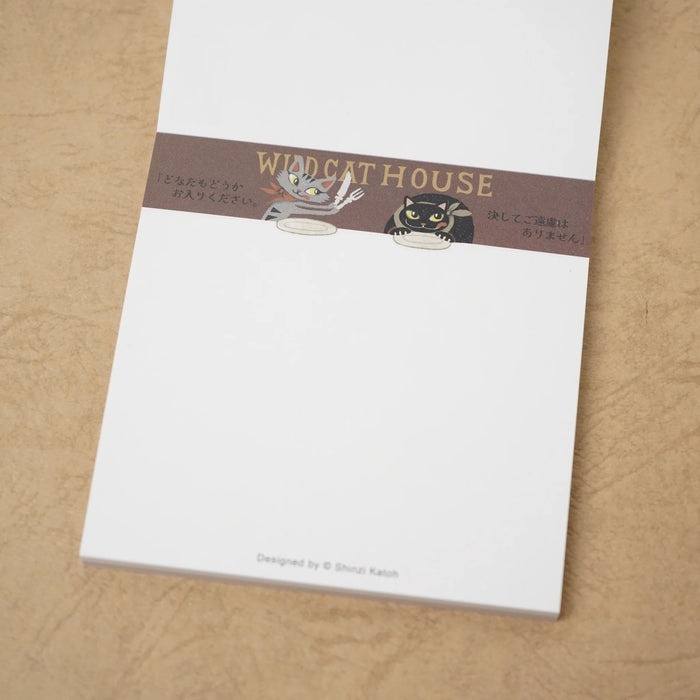 Kinose Printing/BM-01028_Block Memo Ristorante molto ordinato Kenji Miyazawa/4580703634321 (5 set)