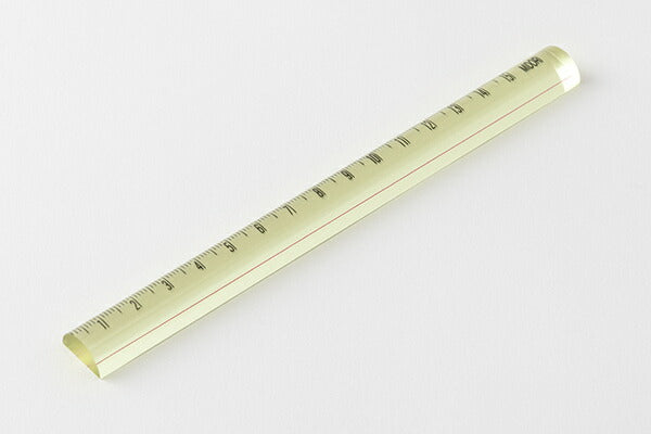 ミドリ_レンズ定規_１５ｃｍ 黄色42307006/4902805423076（5セット）