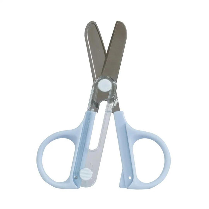 Kutsuwa_Tijeras compactas con capuchón integrado (para mano izquierda)/4901478204784 (5 juegos)