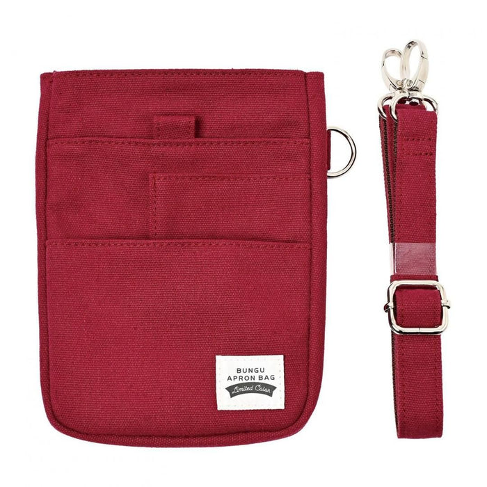 Kutsuwa/BE029RD_ผ้ากันเปื้อนเครื่องเขียน มินิ สีแดง/4901478208829