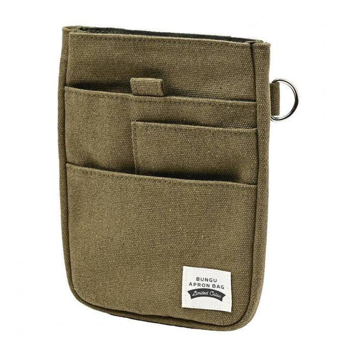 Kutsuwa/BE029KK_Stationery Apron Mini Color Khaki/4901478208843