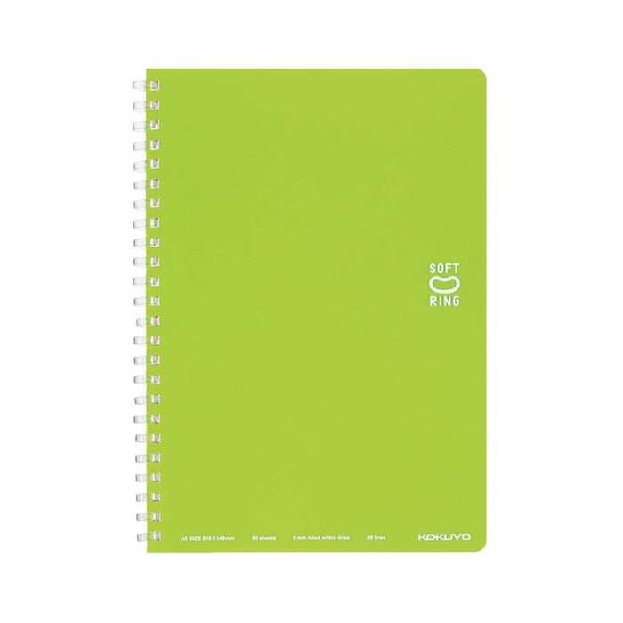 国誉 Note 软环点状直纹 3 号 A5 浅绿色 -SV331BT-LG 4901480307671（10 件套）