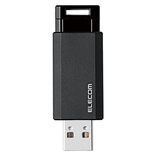 ELECOM USB-geheugen 3.1 knock-type 128GB MF-PKU3128GBK 4953103339248