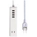 ELECOM Tap USB x 4 AC x 2 1,5 м MOT-U11-2415WH 4549550117333