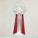 Emblema Watanabe Emblema Fita Média Fita Rosa Branca 4580435497287