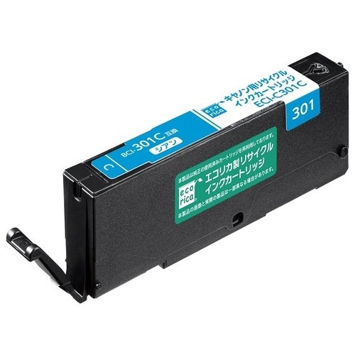 エコリカ リサイクルインク BCI-301C シアン対応 4562451408805