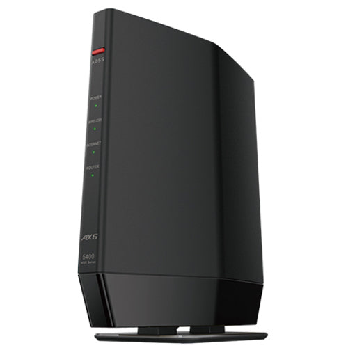 ＢＵＦＦＡＬＯ Wi-Fi6(11ax)Wi-FiルーターWSR-5400AX6P-BK 4981254068281