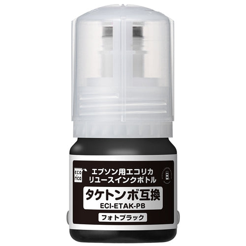エコリカ リサイクルインクTAK-PBフォトブラック対応 4562451408706