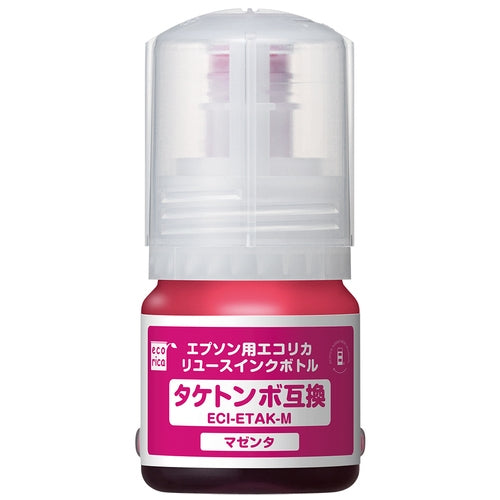 エコリカ リサイクルインク TAK-Mマゼンタ対応 4562451408720