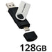 ELECOM USB-Speicher Typ-C/A 128 GB MF-TPC3128GBK 4549550304030