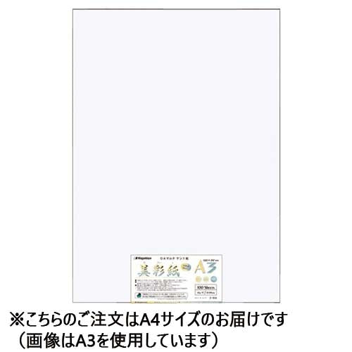 長門屋商店 美彩紙OAマルチケント81g ナ-912 A4 100枚 4961411509123