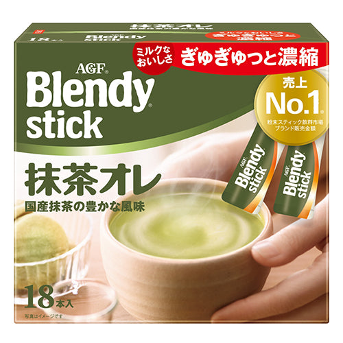 Ajinomoto AGF *Blendy Stick Matcha Måltid 18 stykker 4901111964044