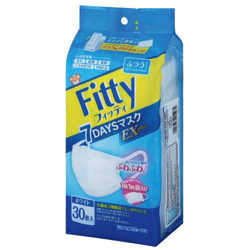 Tamagawa Eiza Fitty 7DAYS Mask EX Plus 30 Sheets Normal 4901957215072