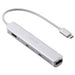ELECOM แท่นเชื่อมต่อวิดีโอ 6in1 +LAN SV 4549550318617