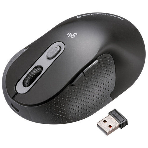 Sanwa Supply Quiet Wireless Ergonomic Mouse Type Rendah 4969887702222