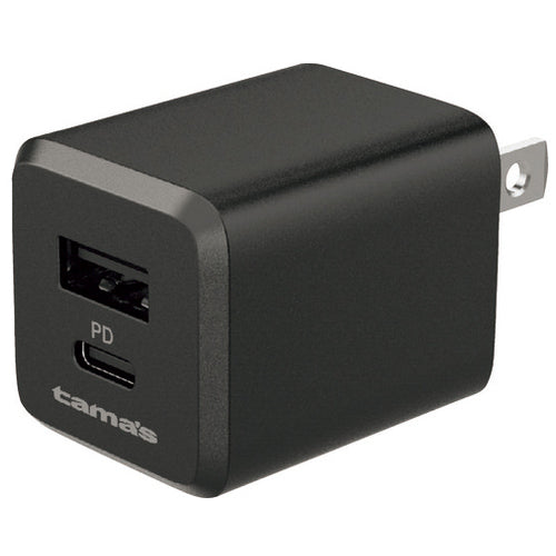 多摩電子工業 PD20W AC充電器 C+A TAP156UCK 4518707312396