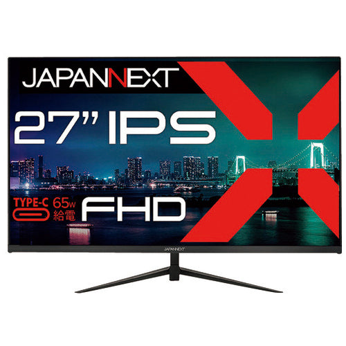 JAPANNEXT Monitor LCD 27 tipo JN-IPS27FHD-C65W 4589511168196