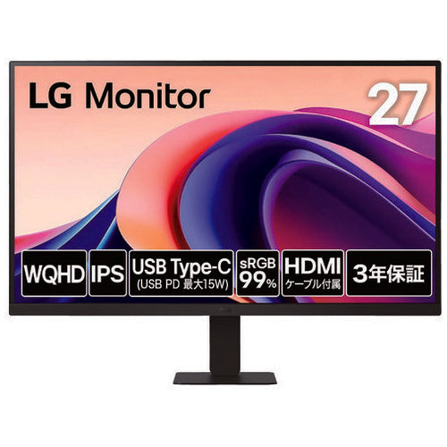 ＬＧ 液晶モニター 27型 27U631A-B 4989027029293