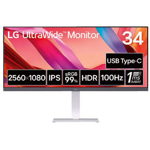 Monitor LCD LG 31,5 tipo 34U530A-W 4989027030374