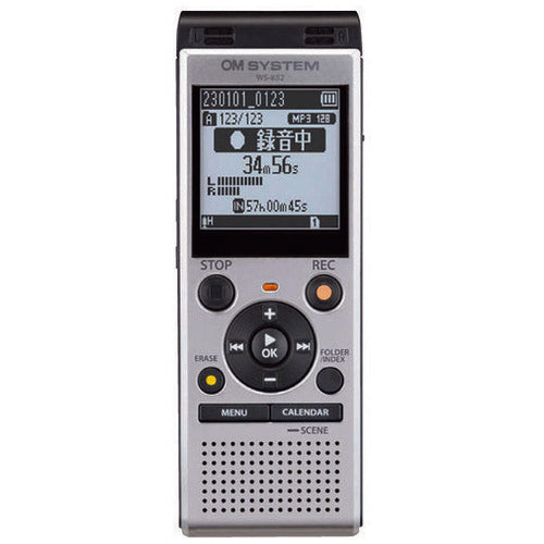 ＯＭデジタルソリューションズ ICレコーダー シルバー WS-882 4545350055905