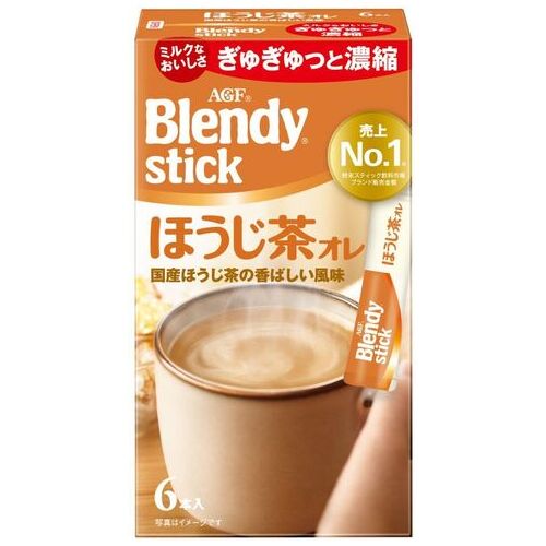 Ajinomoto AGF *Blendy Stick Hojicha Ore 6 stuks 4901111740327