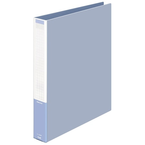 プラス ２リングファイル FL-101RF A4S 37mm青10冊 2147345107020