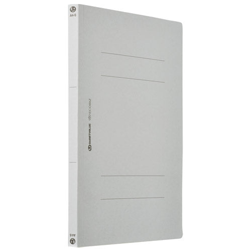 スマートバリュー フラットファイルA4S 灰120冊 D017J-12GY 4547345027461