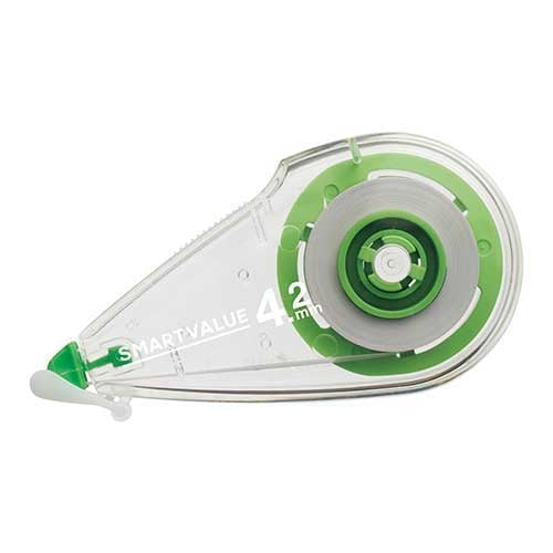 スマートバリュー 修正テープ 4.2mm×8m 20個 H070J-GR20 4547345028116