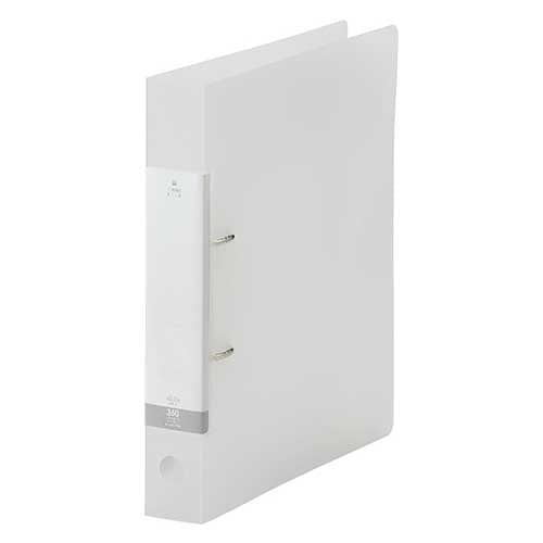 LIHITLAB. Ｄ型リングファイルG2230-1 A4Sクリヤ10冊 2147345164580