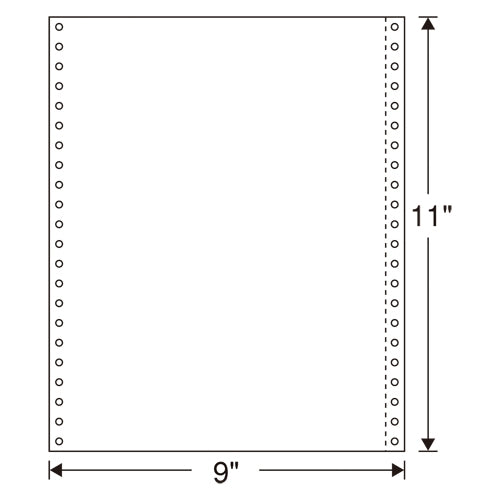 日本通信紙 白紙ストックフォーム 9X11 2000枚 4518486000286