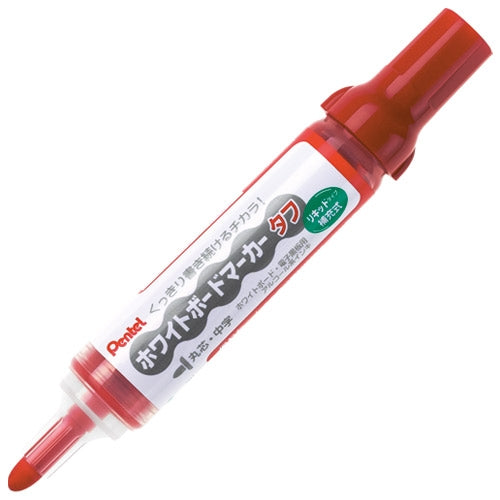 เพนเทลปากกามาร์กเกอร์แกนกลมกลาง Tough สีแดง 10 ชิ้น MW50M-B 2147345268769