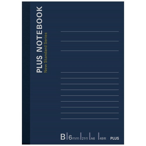 プラス ノートブック NO-405BS A6 B罫20冊 2147345291552