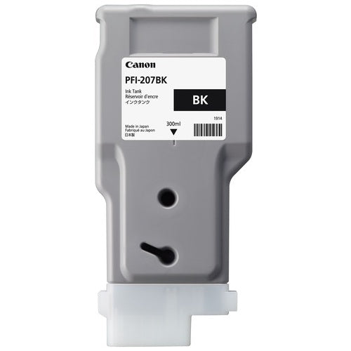 Canon Tintenbehälter PFI-207BK Schwarz 4549292000214
