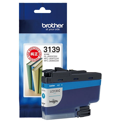Brother Tintenpatrone LC3139C Cyan 4977766788113