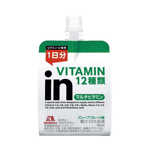 Morinaga & Co. *In Jelly Multivitamin 1 æske/6 poser 4902888724596