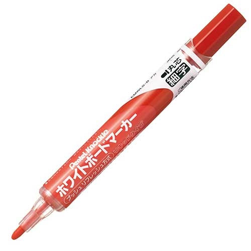Pentel Board Marker Knockle EMWLS-B Fine Point Rood 4902506144478