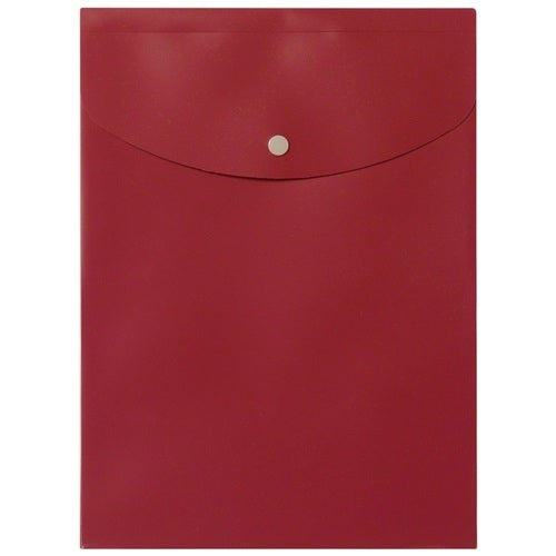 Tambah Sampul Menegak dengan Gusset FL120CH Merah 10 helai 2147345102285