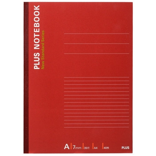 プラス ノートブック NO-204AS A4 A罫 10冊 2147345098885