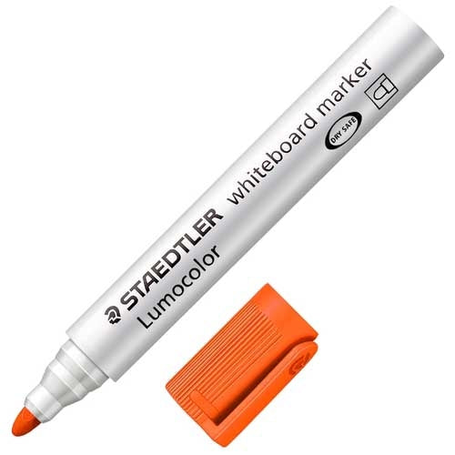Маркер Staedtler Lumocolor WB оранжевый 351-4 4007817328828