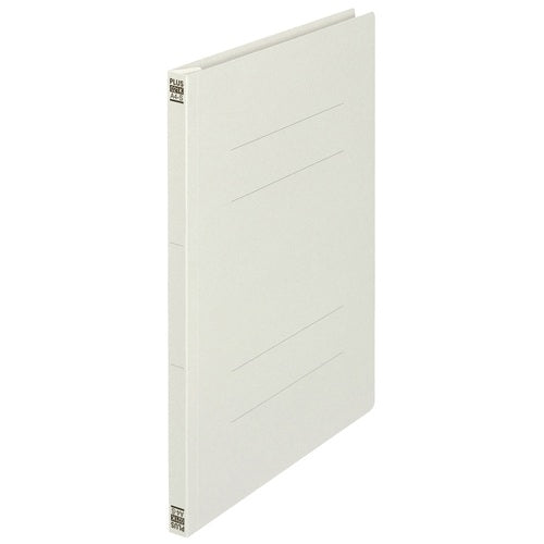 プラス 間伐材フラットファイルNo.021K A4S 灰10冊 2147345166348