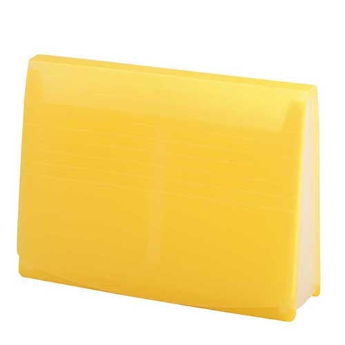 ลิฮิตแล็บ. แฟ้มขยาย A-5050-5 สีเหลือง 4903419815486