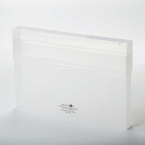 LIHITLAB. Valigetta per congressi spessa tipo A-5024-1 Bianco latte 4903419816438