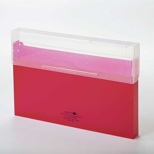 LIHITLAB. Congreskoffer dik type A-5024-3 rood 4903419816445