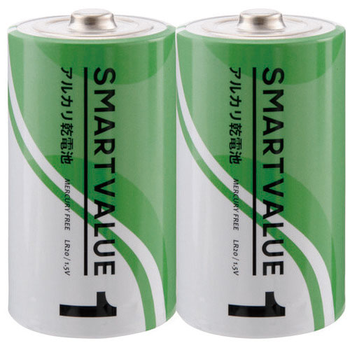 Smart Value ถ่านแห้งอัลคาไลน์ III AA x 100 ก้อน N211J-10P-10 4547345046646