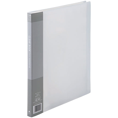 スマートバリュー クリアーブック20P A4S透明10冊 D047J-10CL 4547345045267