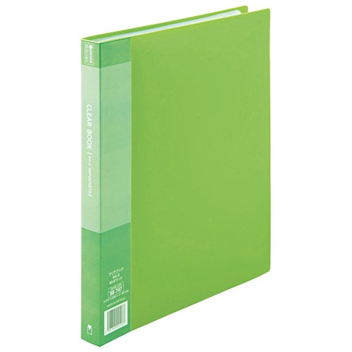 スマートバリュー クリアーブック40P A4S緑10冊 D048J-10GR 4547345045335