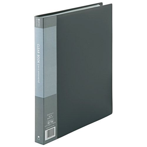 スマートバリュー クリアーブック40P A4S灰10冊 D048J-10GY 4547345045342