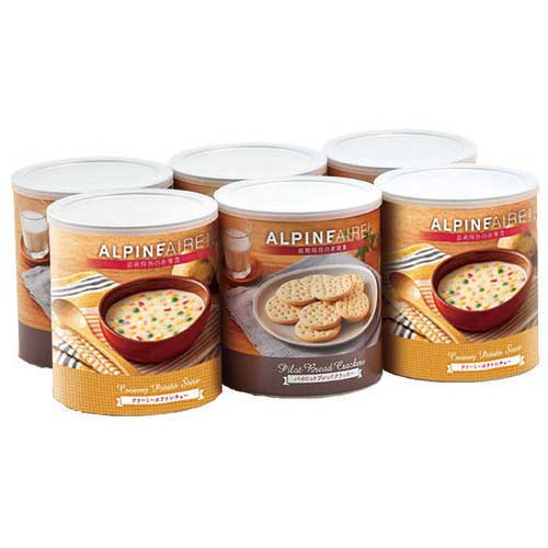 Alpine Air *b_Biscoito cozido de batata conjunto 6 latas
