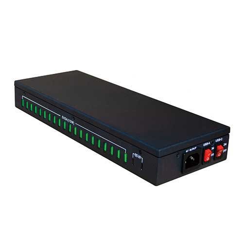 Rhino Products b_22-poort USB-HUB met eigen voeding LB-22HUB LB-22HUB